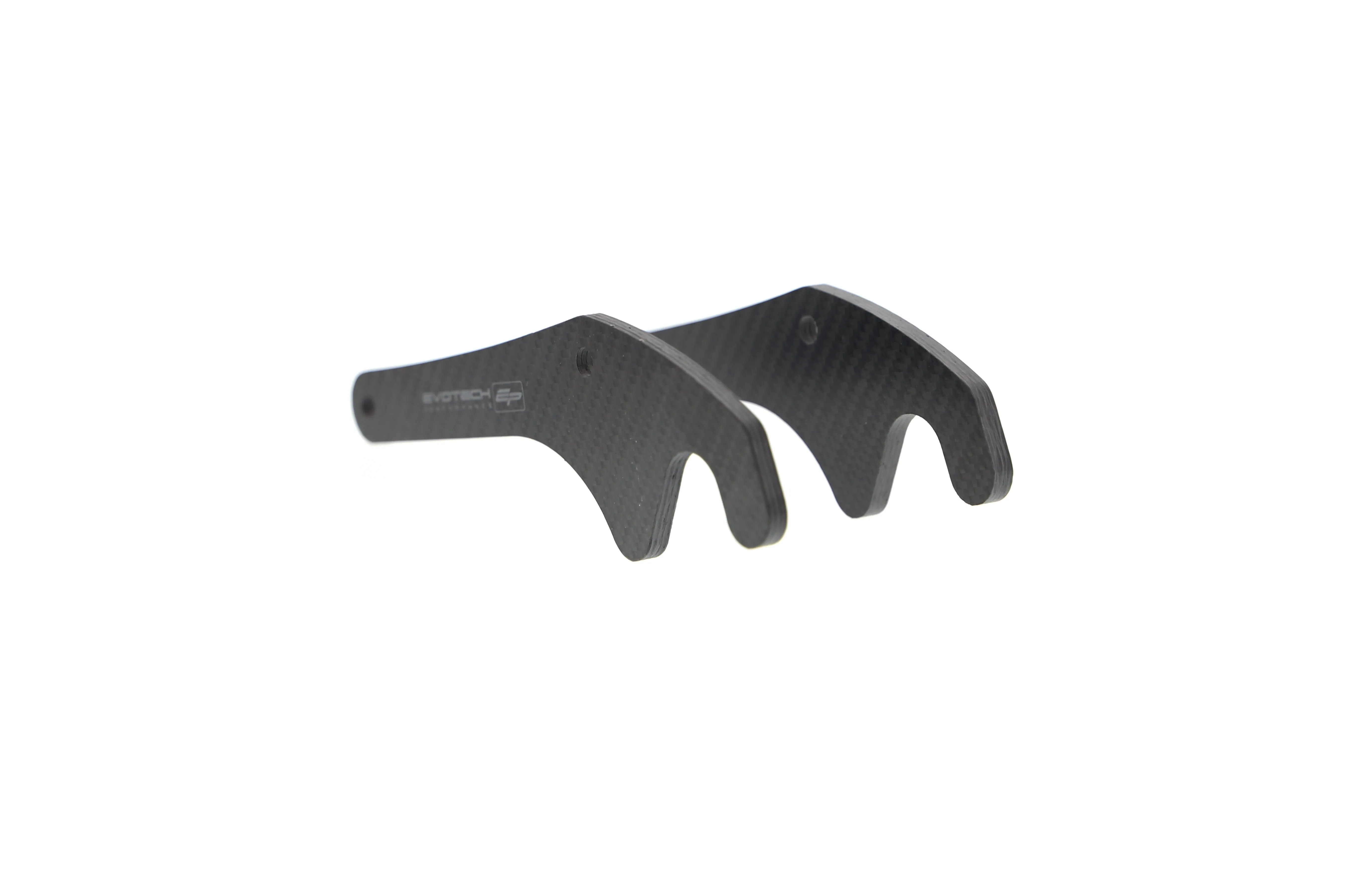 Evotech Carbon Fibre Paddock Stand Plates - Yamaha YZF-R1 (2015-2019)