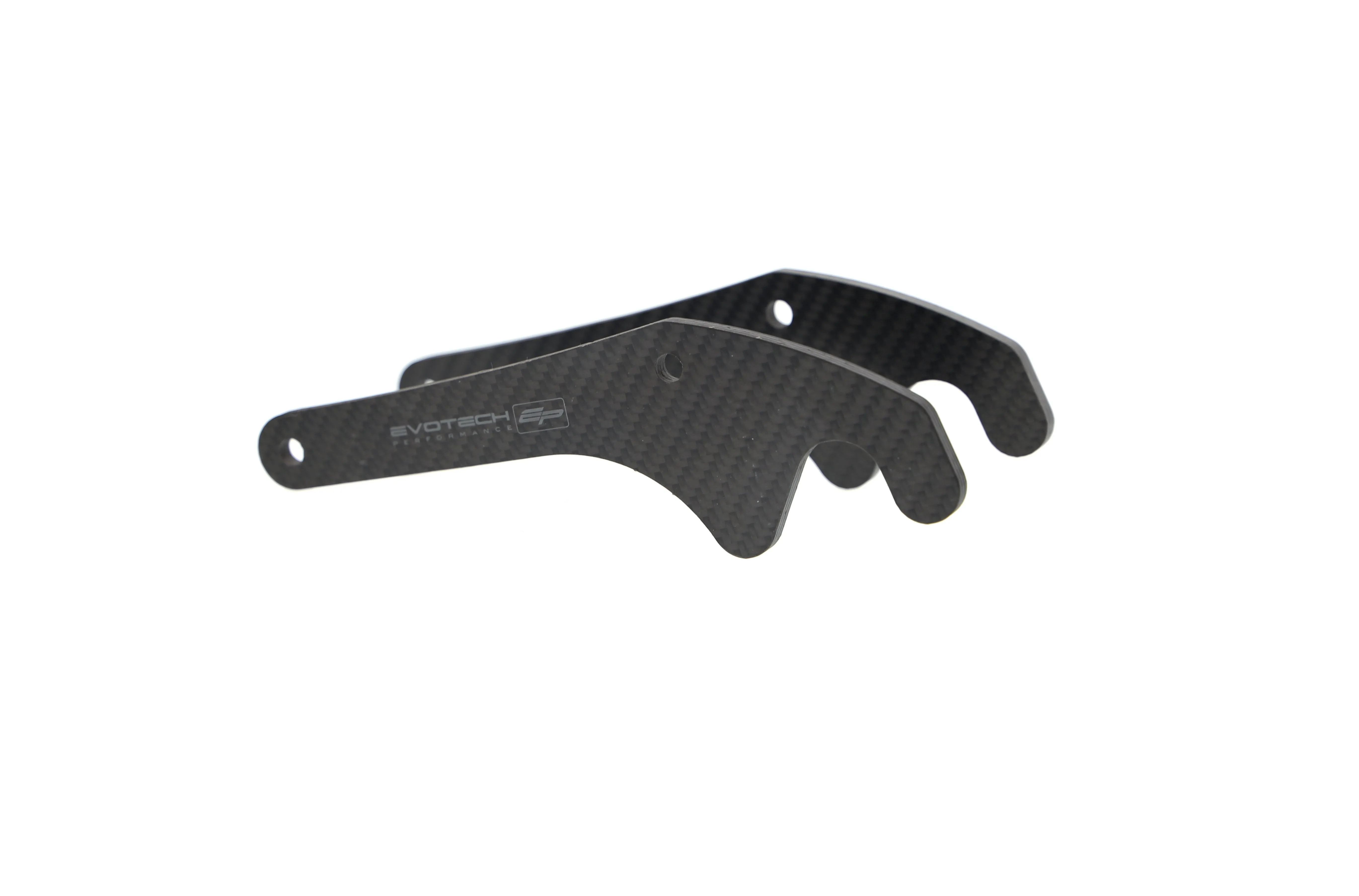 Evotech Carbon Fibre Paddock Stand Plates - Yamaha YZF-R1 (2015-2019)