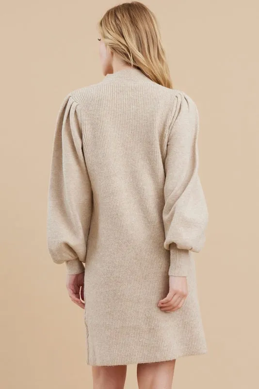 Fall Breeze Sweater Dress