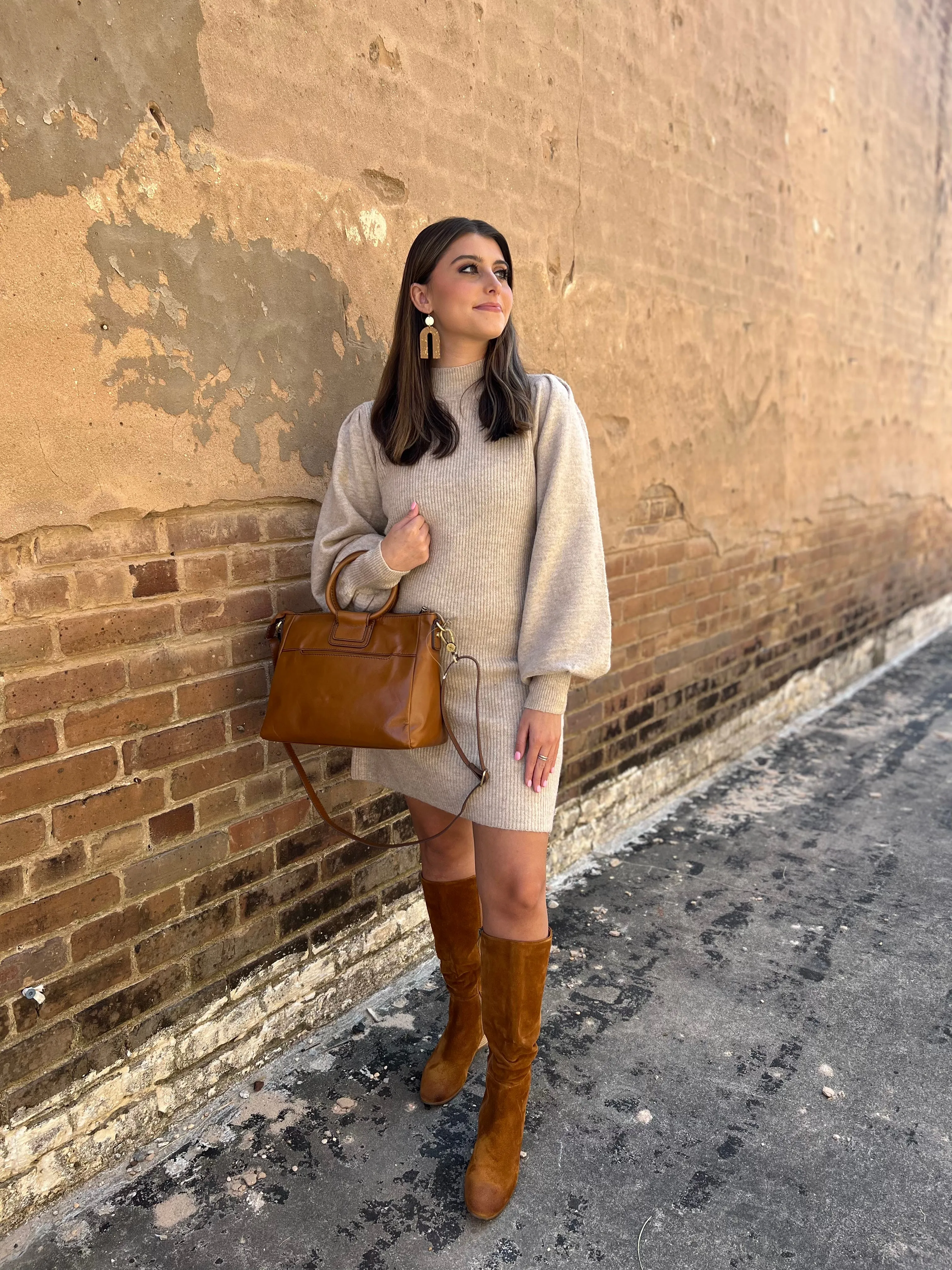 Fall Breeze Sweater Dress