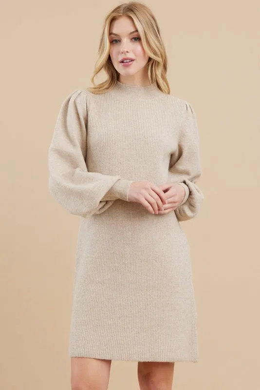 Fall Breeze Sweater Dress