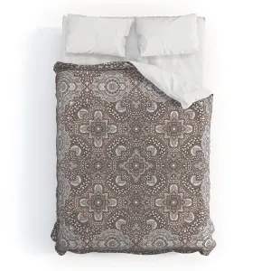 FARAH BORDER NEUTRAL DUVET / COMFORTER