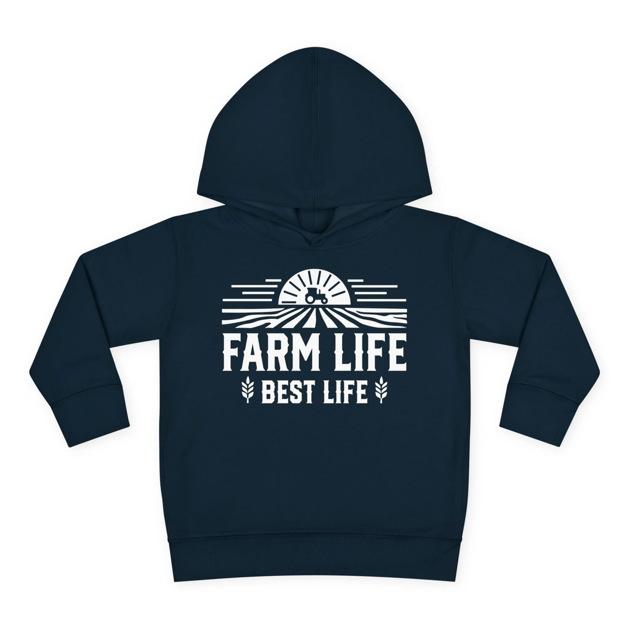 FARM LIFE BEST LIFE TODDLER HOODIE