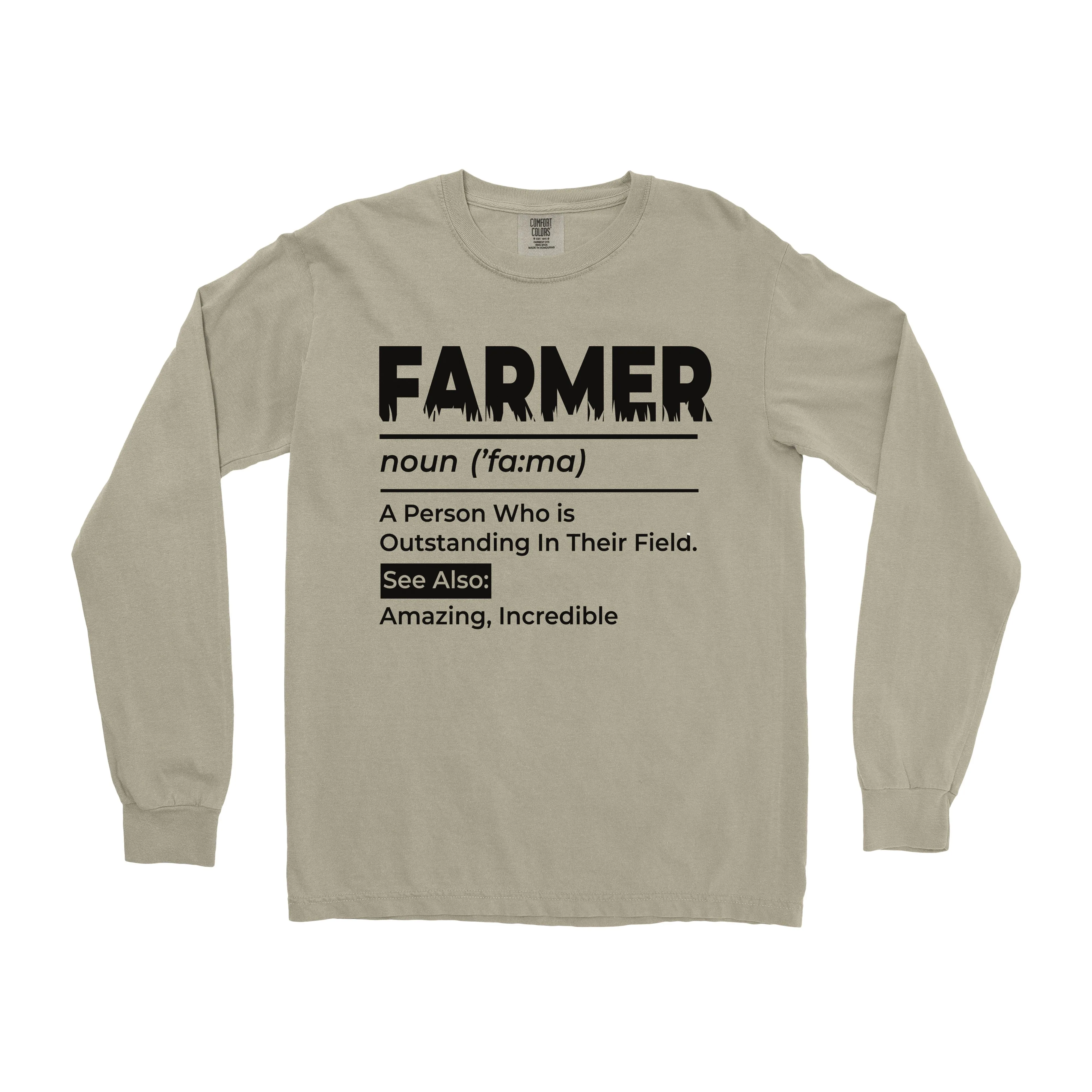 FARMER DEFINITION LONG SLEEVE SHIRT