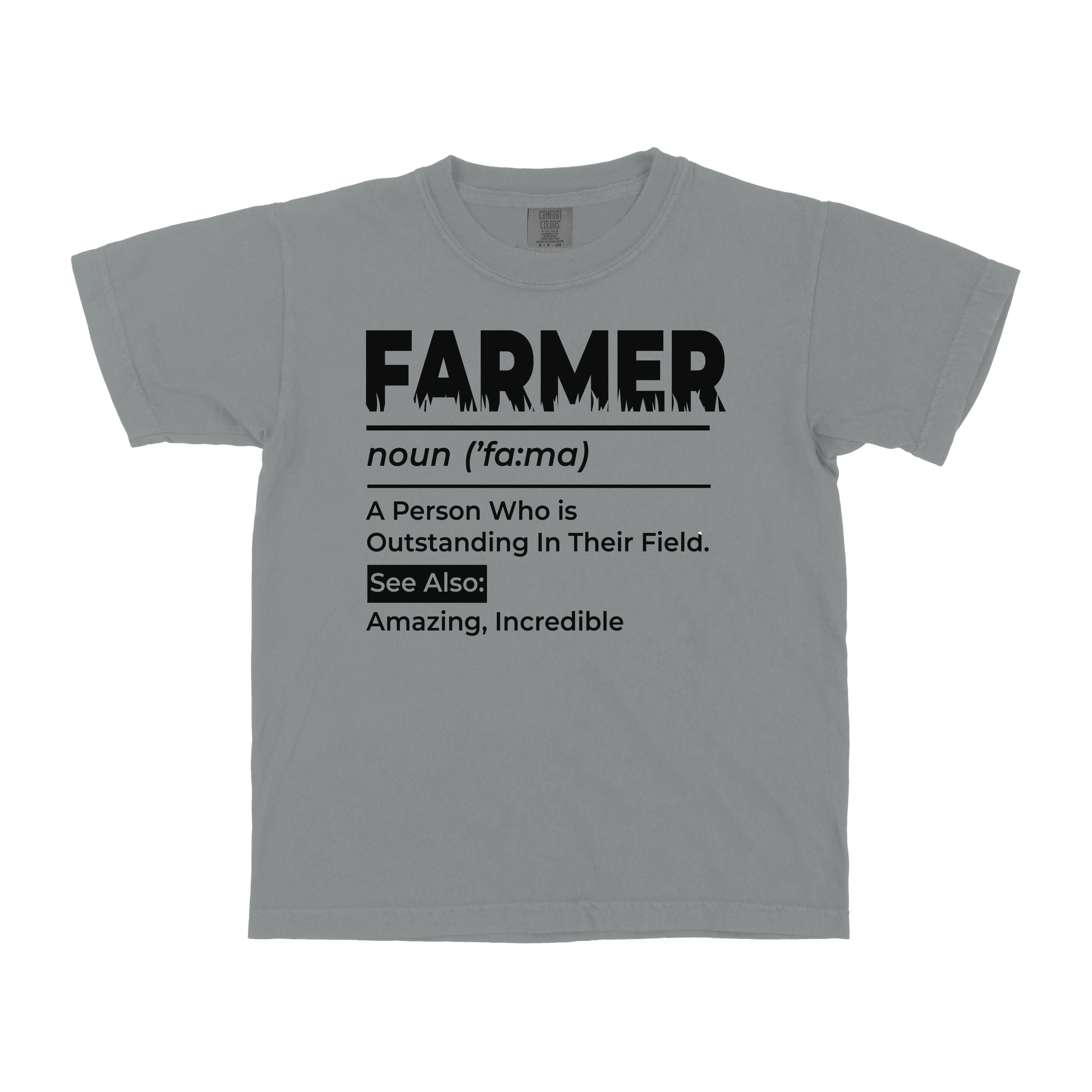 FARMER DEFINITION YOUTH SHIRT