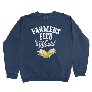 FARMERS FEED THE WORLD PREMIUM SWEATSHIRT
