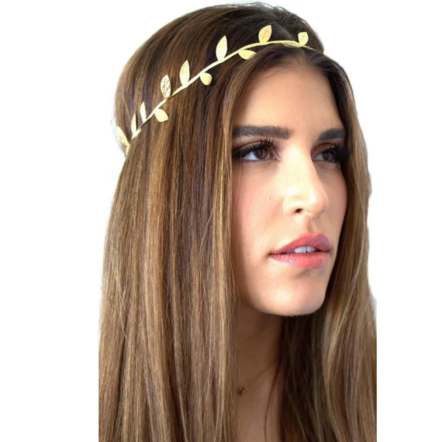 Fashion Hairband  Bronzing Leaves
