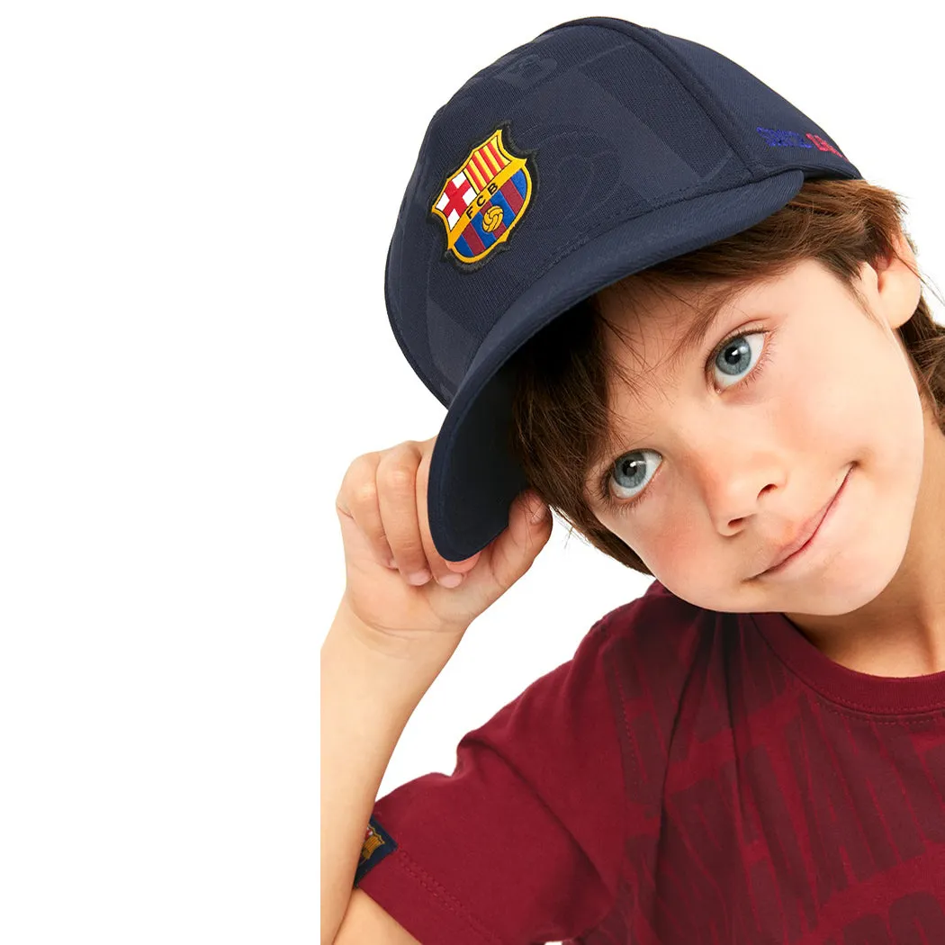 FC Barcelona Gorra Marino Cap Junior