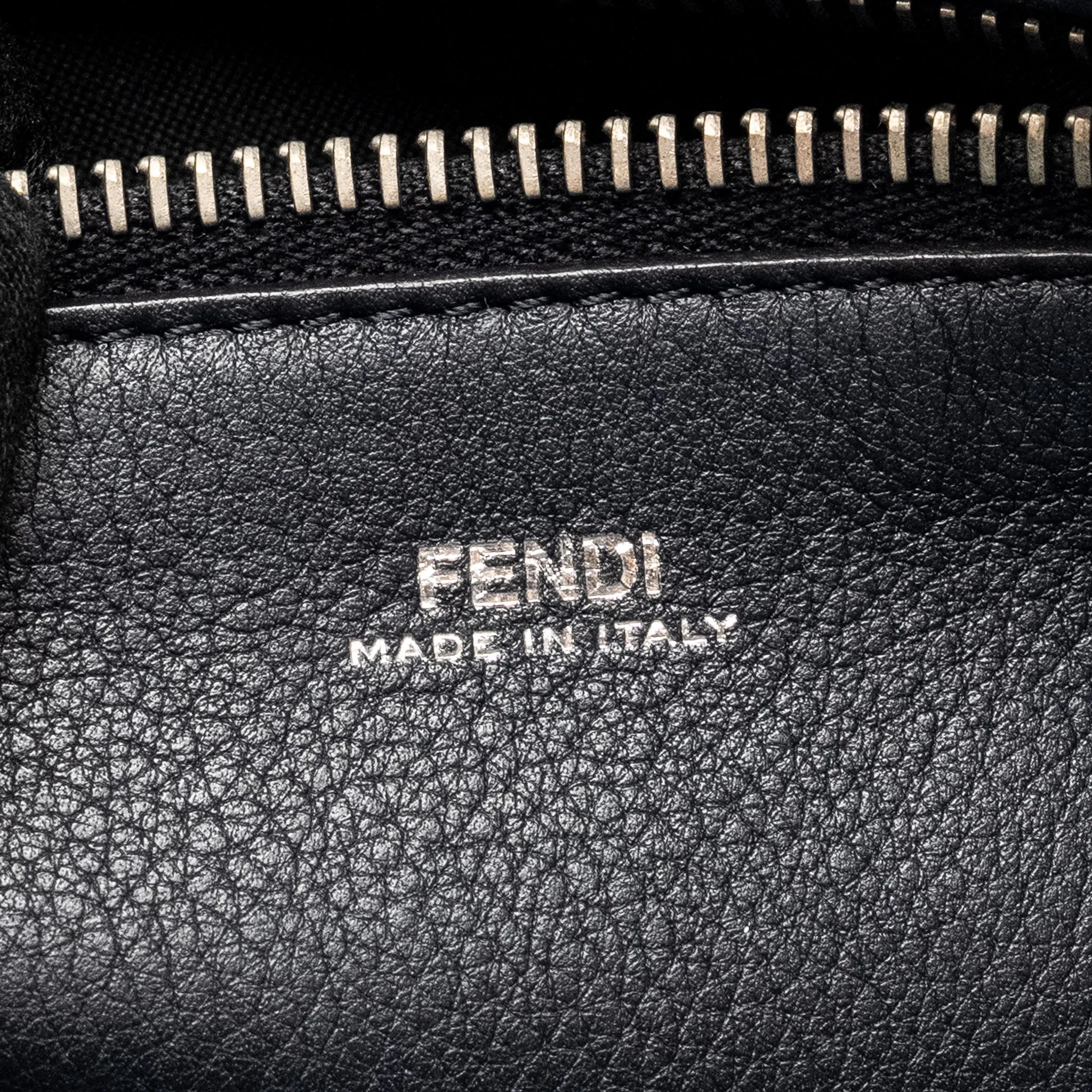 Fendi Dotcom Bag Calfskin Blue SHW