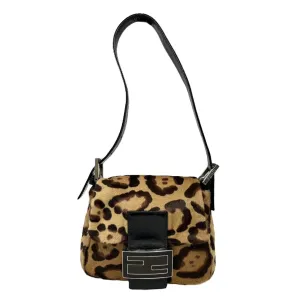 Fendi Mini Cheetah Baguette Bag