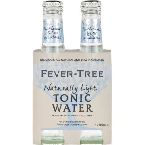 Fever Tree Naturally Light Tonic 4x200mL