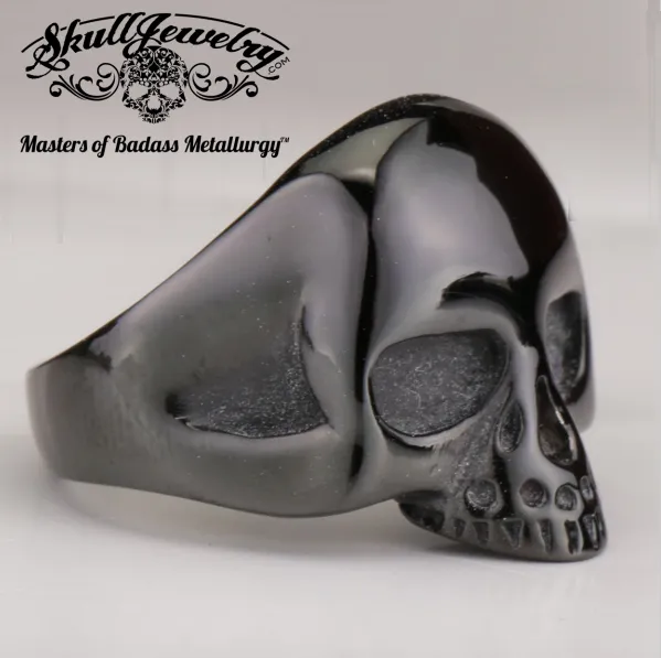 FINAL CLOSEOUT - Black Skull Ring (#335)
