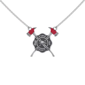 Fire Shield Necklace