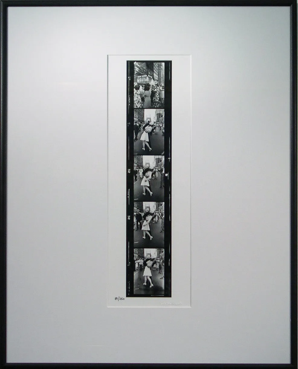 Five frames of VJ Day
