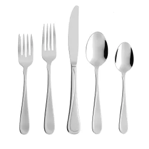 Flight 45 Piece Everyday Flatware Set