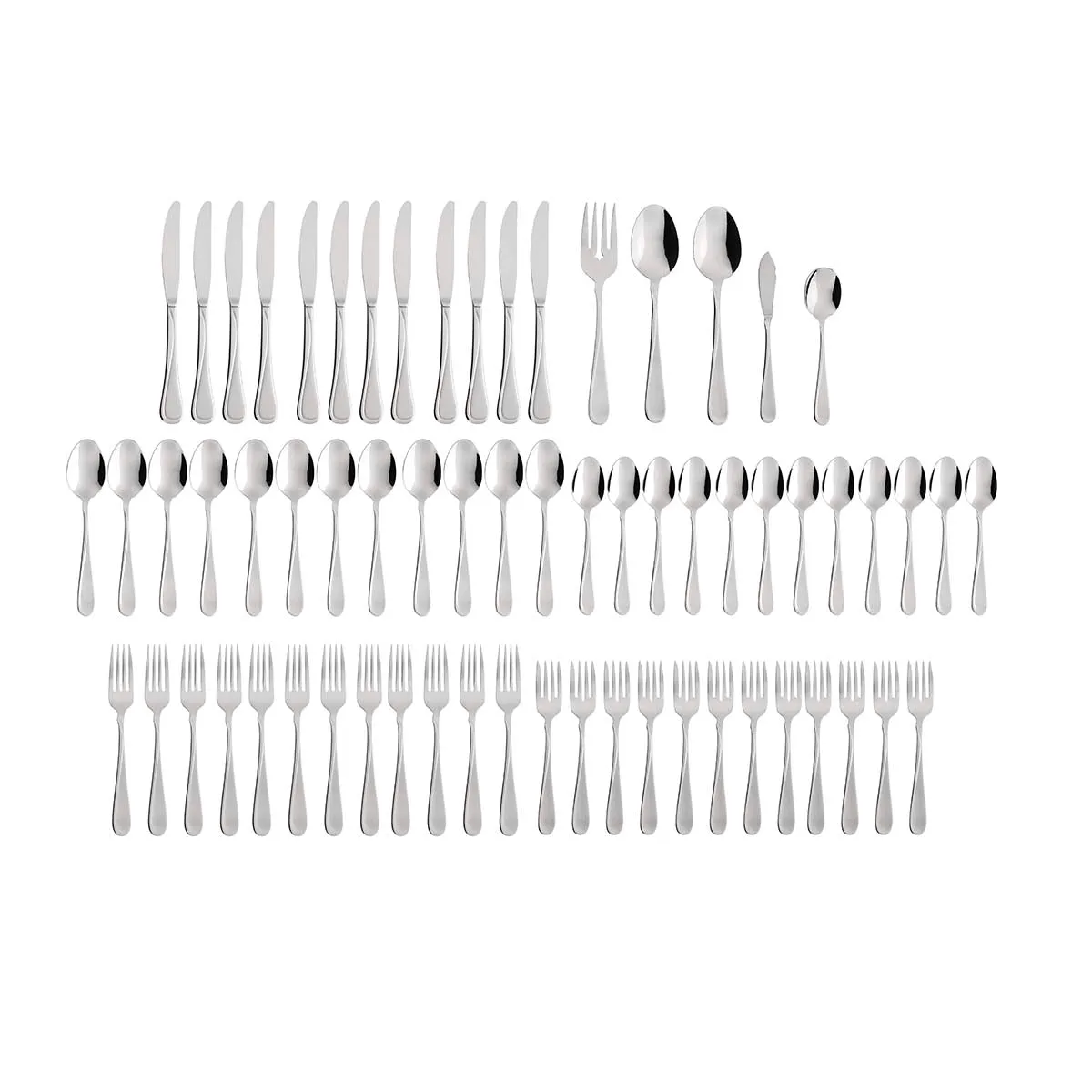 Flight 65 Piece Everyday Flatware Set