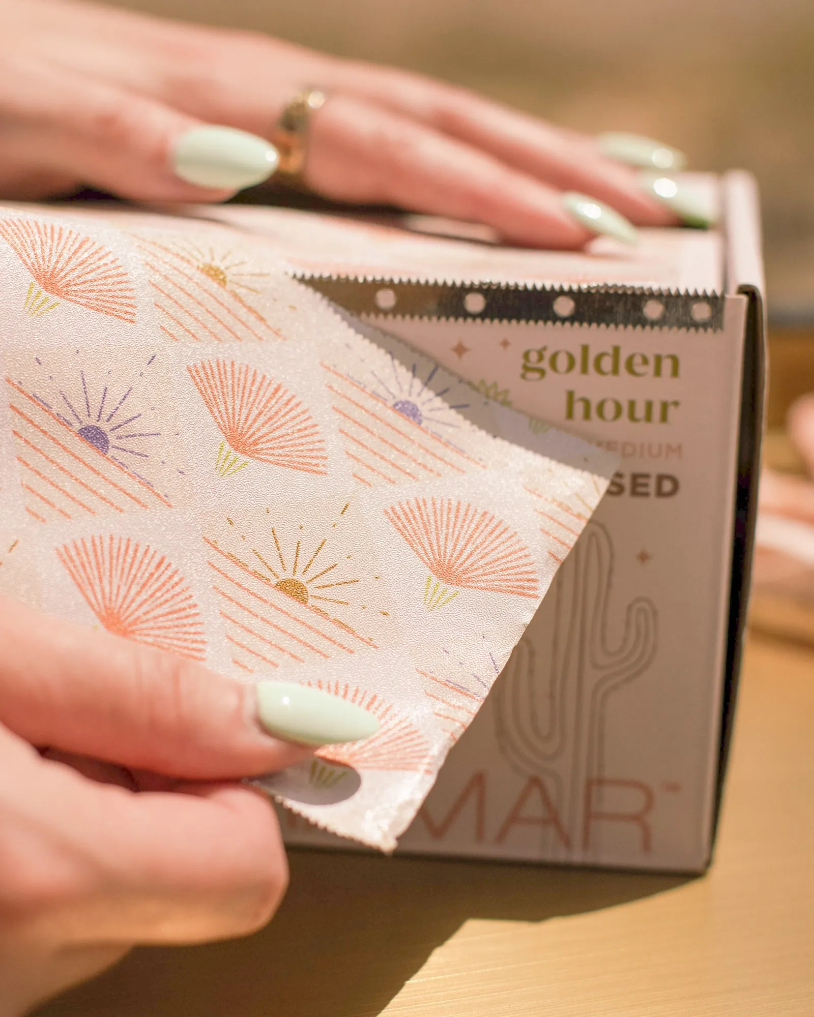 Framar Golden Hour Embossed Roll Foil 97.5m (320ft) - LIMITED EDITION