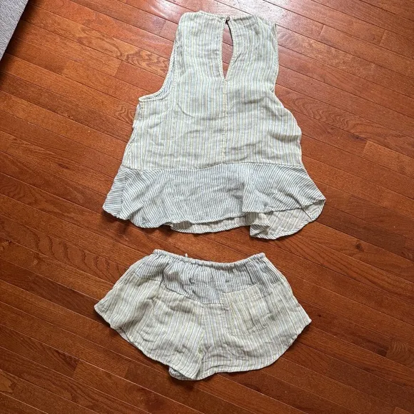 Free People ANNABELLE two piece set size small NWOT