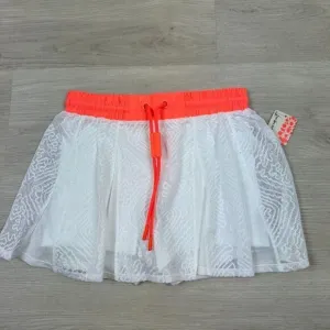 Free People Movement Good Sport Tennis Skort Size Medium White High Rise Mesh