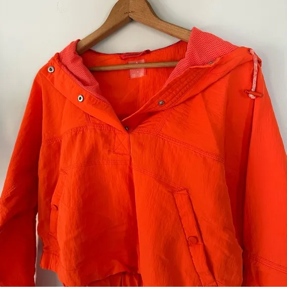 Free People Movement Ride The Wave Crop Hooded Jacket