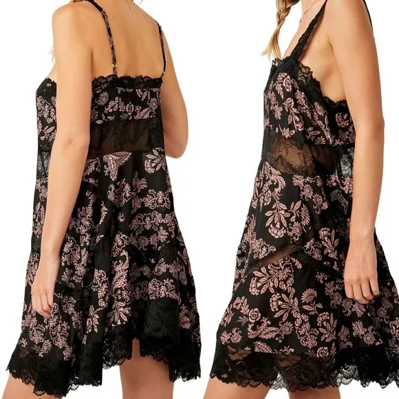 Free People NWT All Nighter Trapeze Nightgown size small