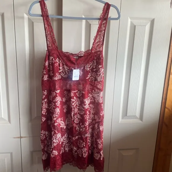 Free People NWT All Nighter Trapeze Nightgown size small