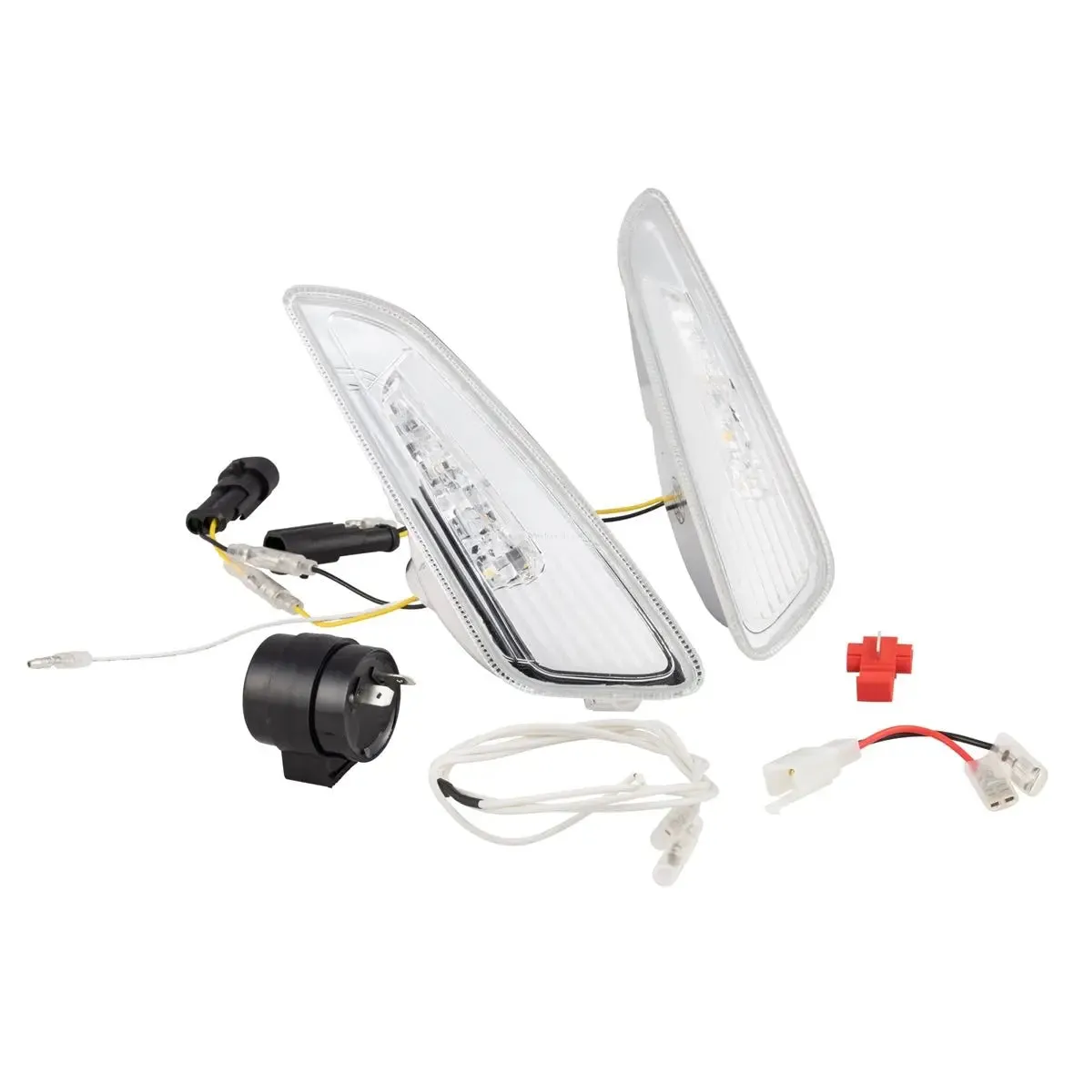 Front Turn Signals Indicator POWER1 Clear | Vespa Primavera / Sprint 50-150cc
