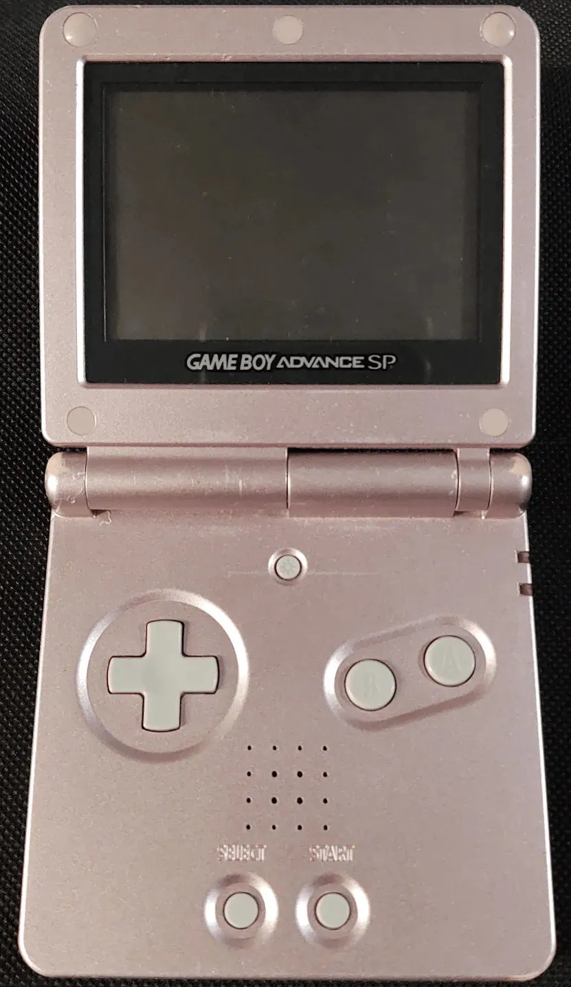 Gameboy Advance SP 001 konsol (Pink) (kosmetiske fejl)