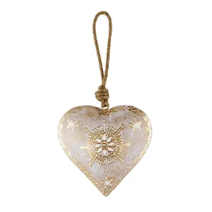 Gold Metal Heart