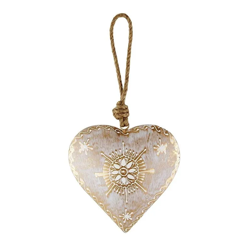 Gold Metal Heart