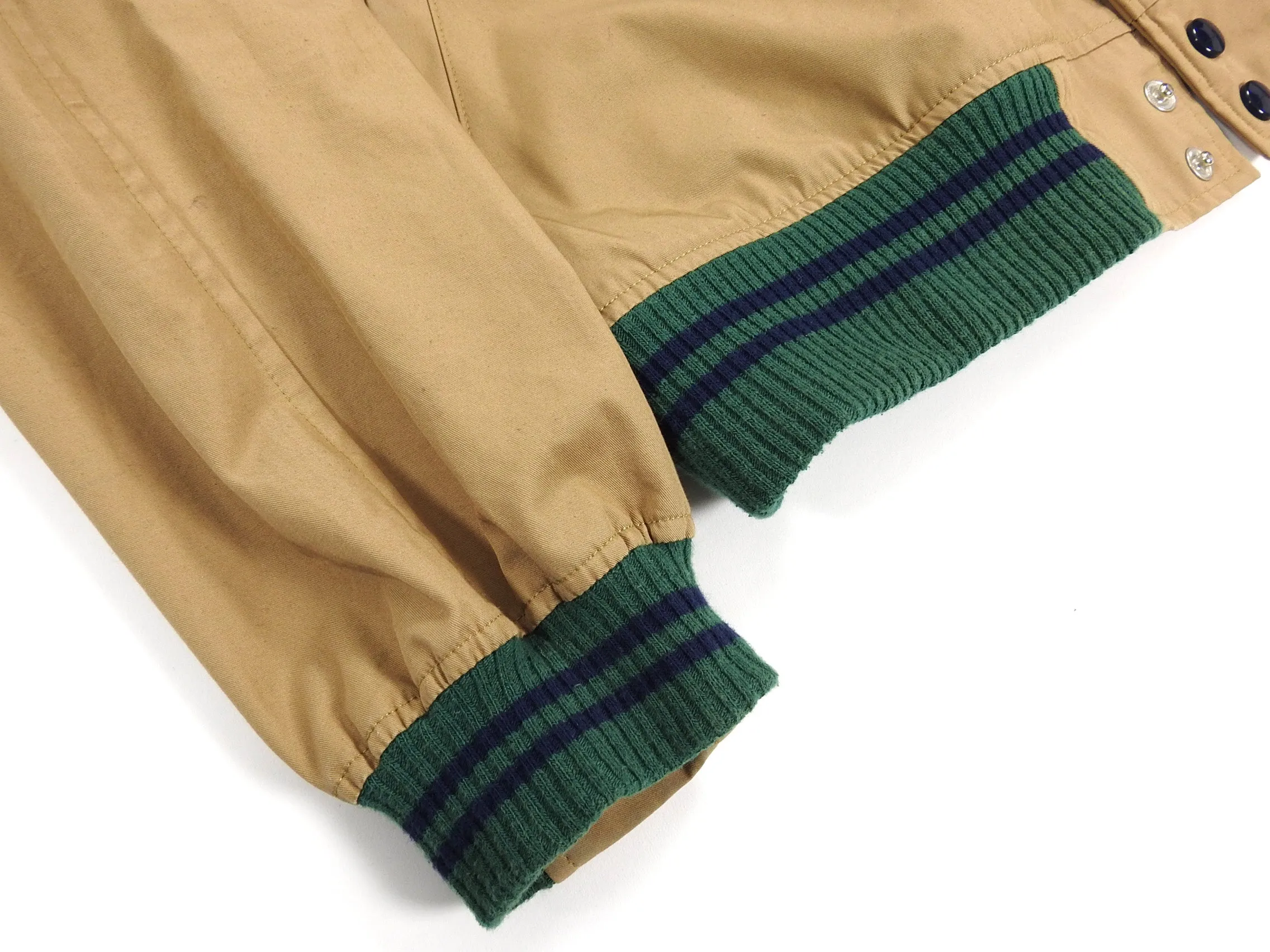 Golden Bear x Unionmade Camel Green Collar Bomber - XL
