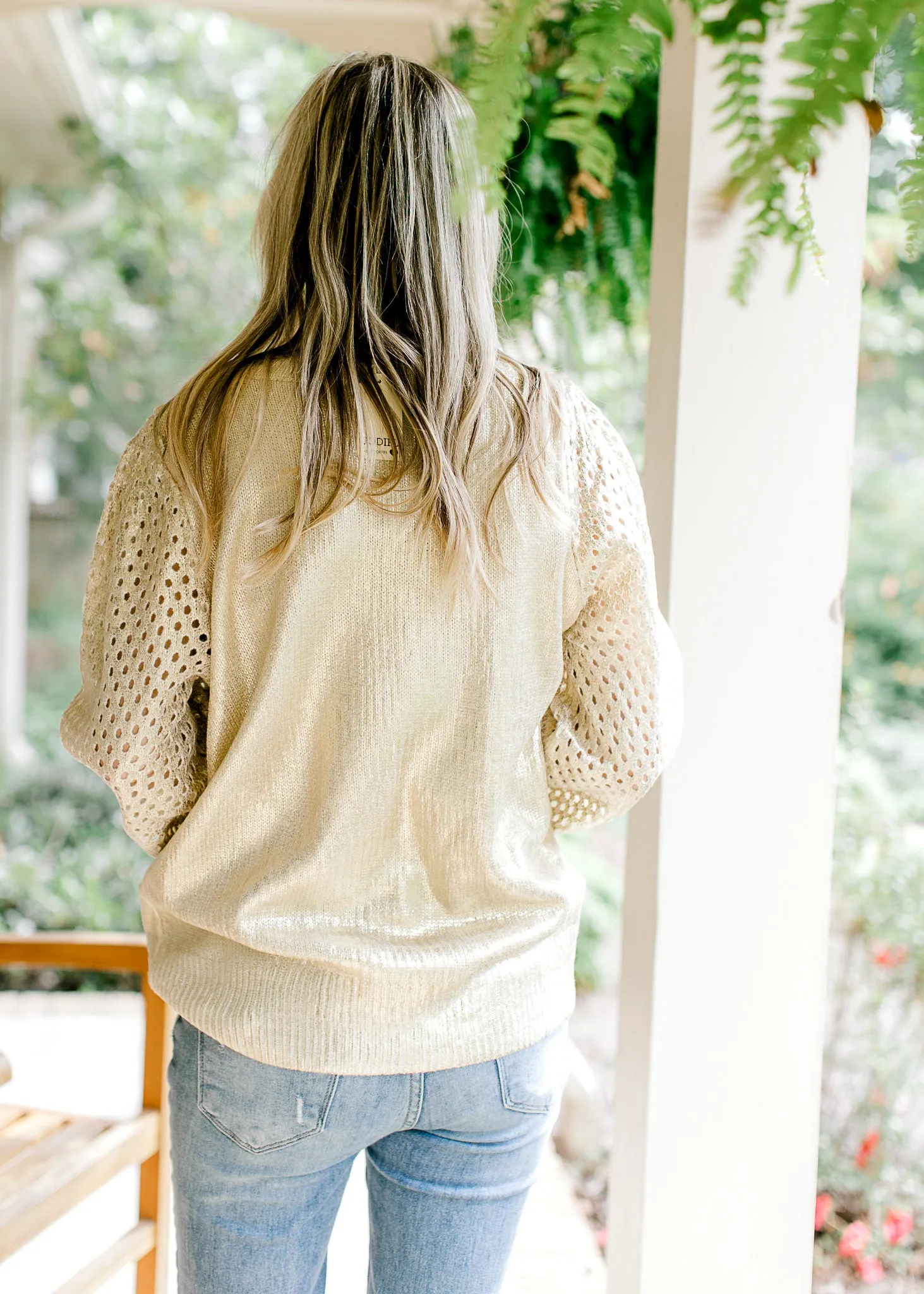 Golden Shimmer Sweater B