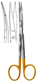 Goldman Fox, Gum Scissors, TC, Curved (HSB 303-13)