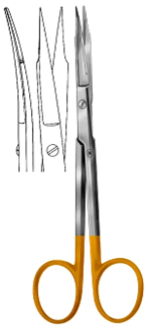 Goldman Fox, Gum Scissors, TC, Curved (HSB 303-13)