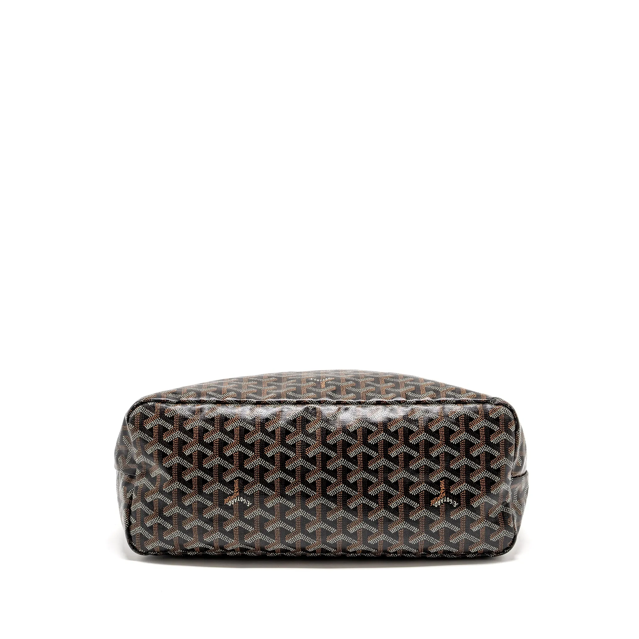 Goyard Boheme Hobo Bag Goyardine Canvas / Calfskin Black SHW