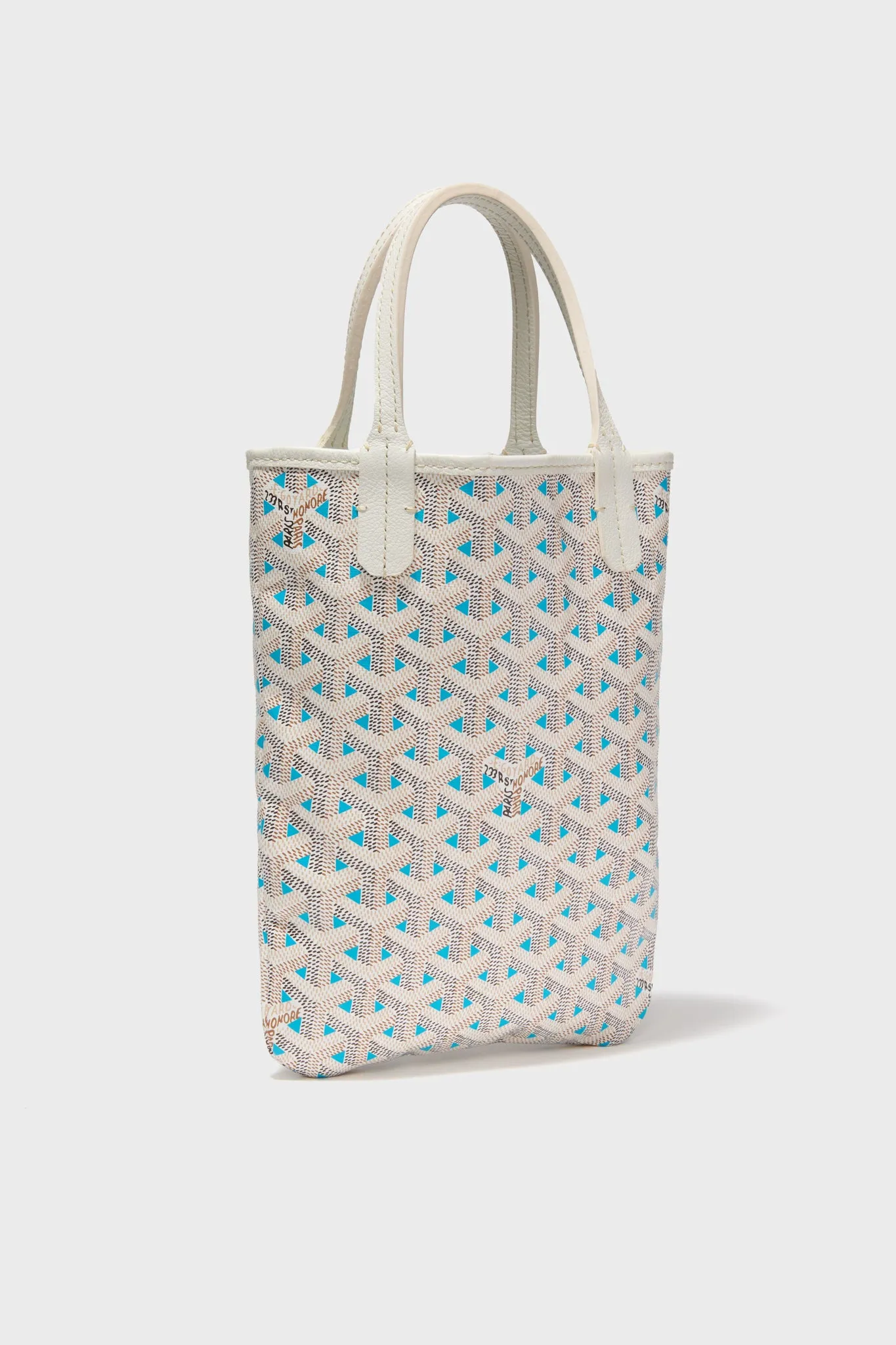 GOYARD Claire Voie Coated Canvas Mini Poitiers Tote