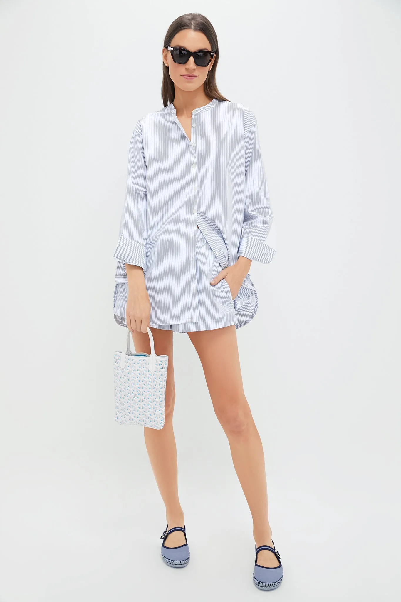 GOYARD Claire Voie Coated Canvas Mini Poitiers Tote