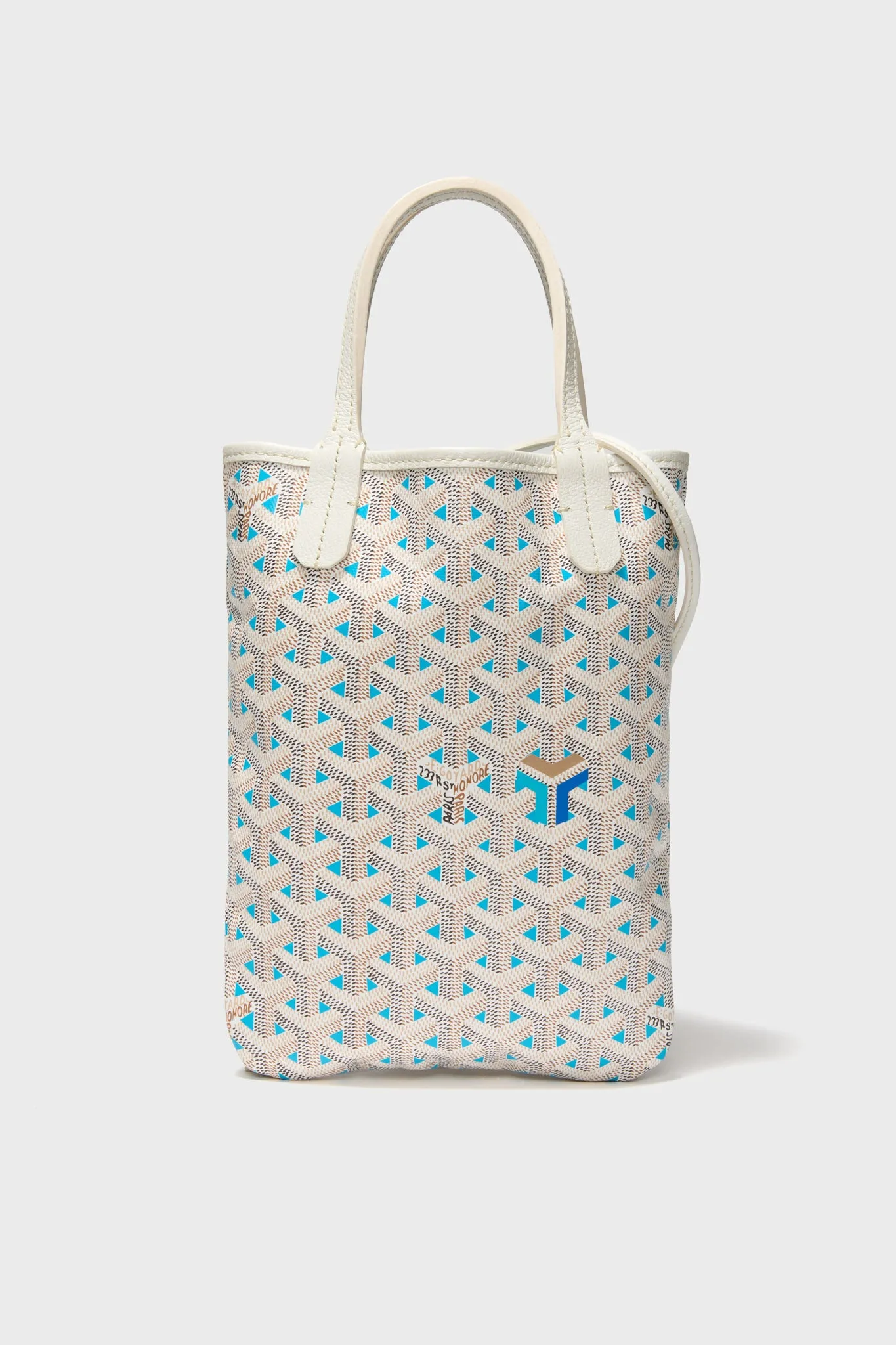 GOYARD Claire Voie Coated Canvas Mini Poitiers Tote