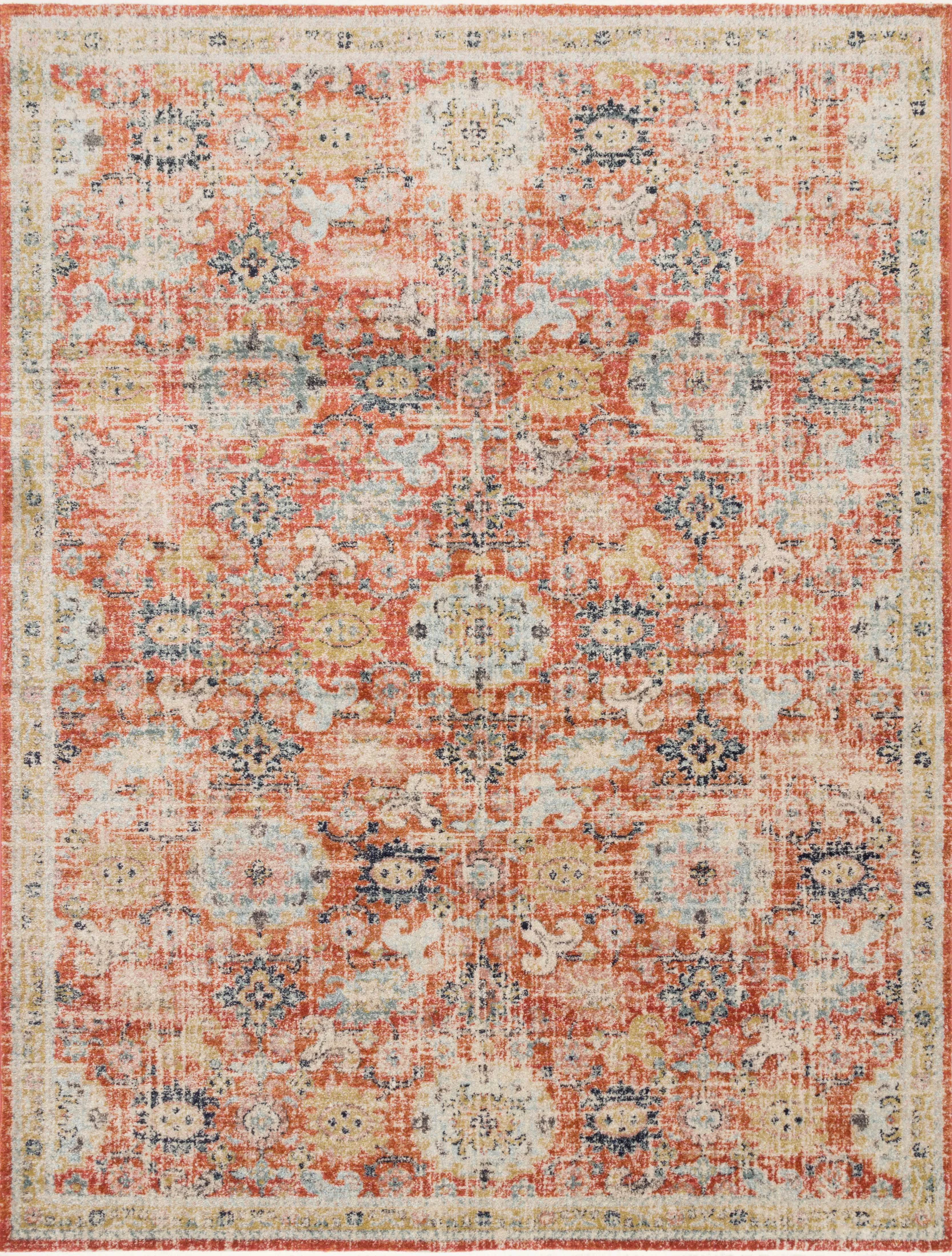 Graham Rug Magnolia Home by Joanna Gaines - GRA-05 Persimmon/Multi