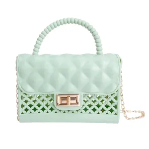 Green and Breezy Mini Crossbody Handbag: Unleash Your Inner Fashionista