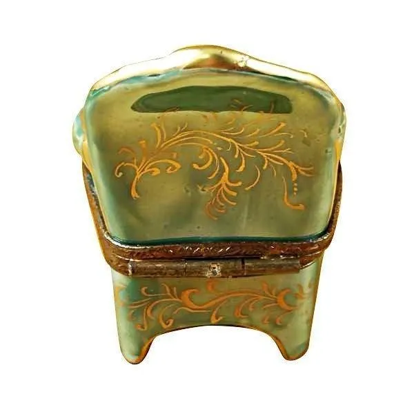 Green Armchair limoges box