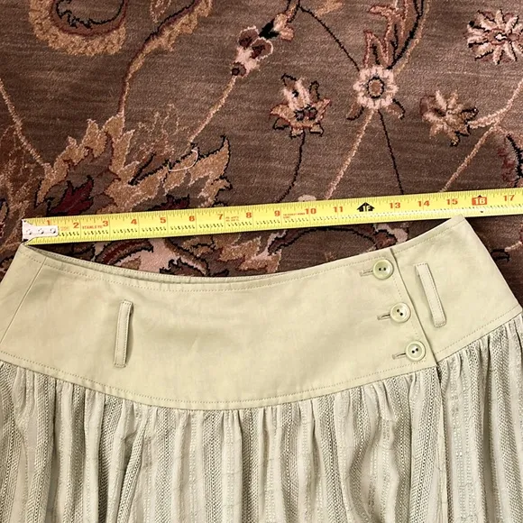 Green Carlisle wraparound skirt size 10