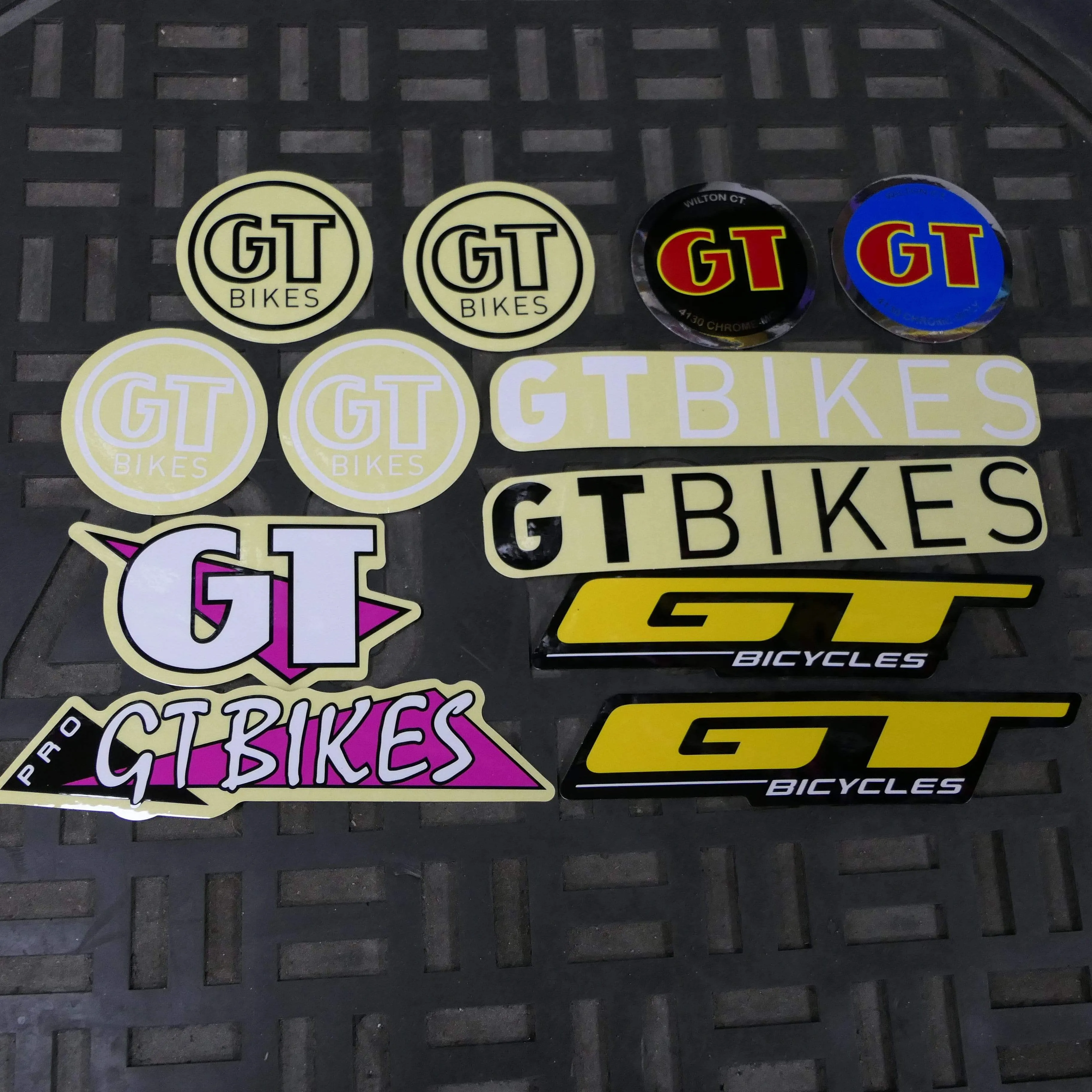 GT BMX Genuine Sticker Pack