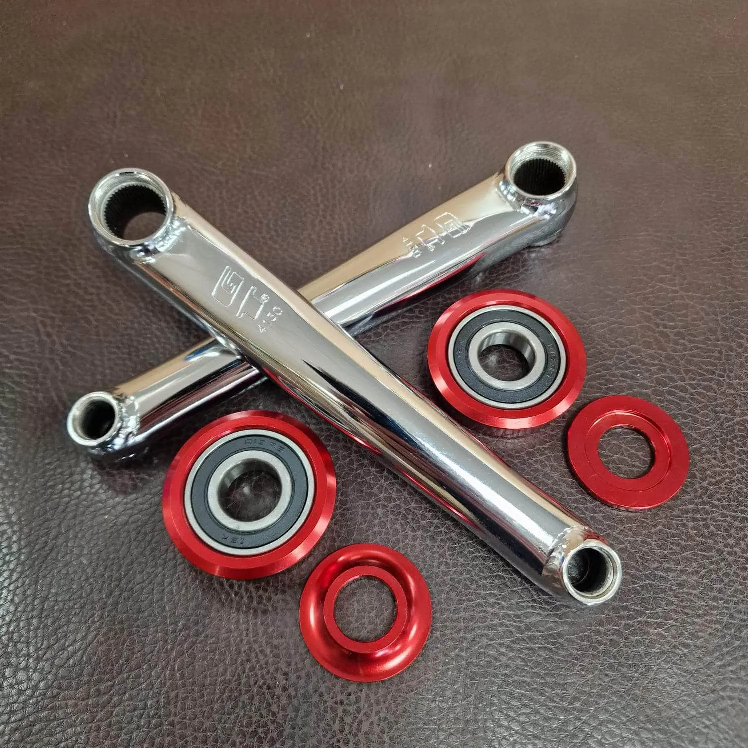 GT Power Series Cromo Crank Chrome with American Bottom Bracket