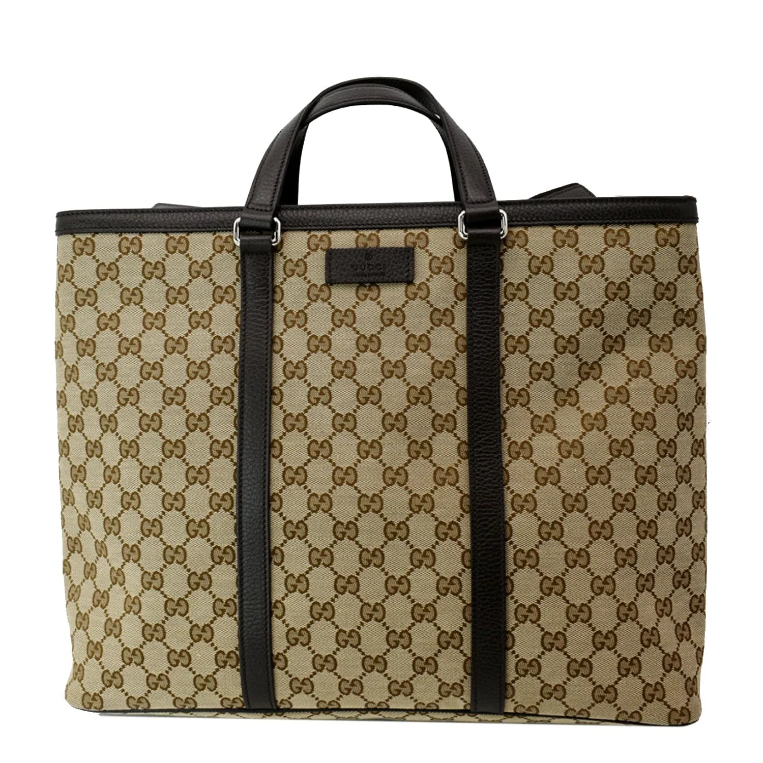 GUCCI Borsa Donna Large GG Canvas Tote Bag Beige 449169