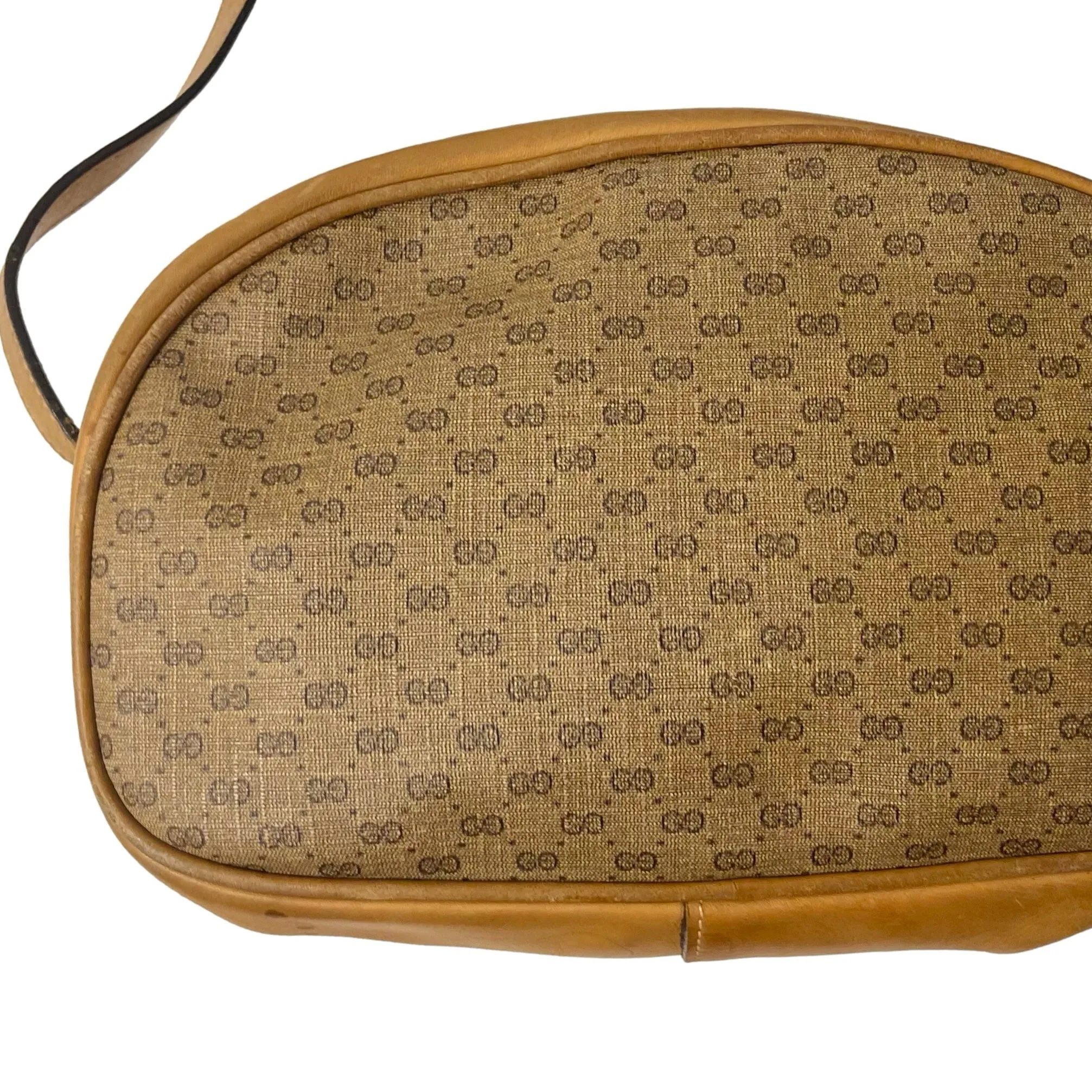 Gucci Brown Monogram Crossbody Bag