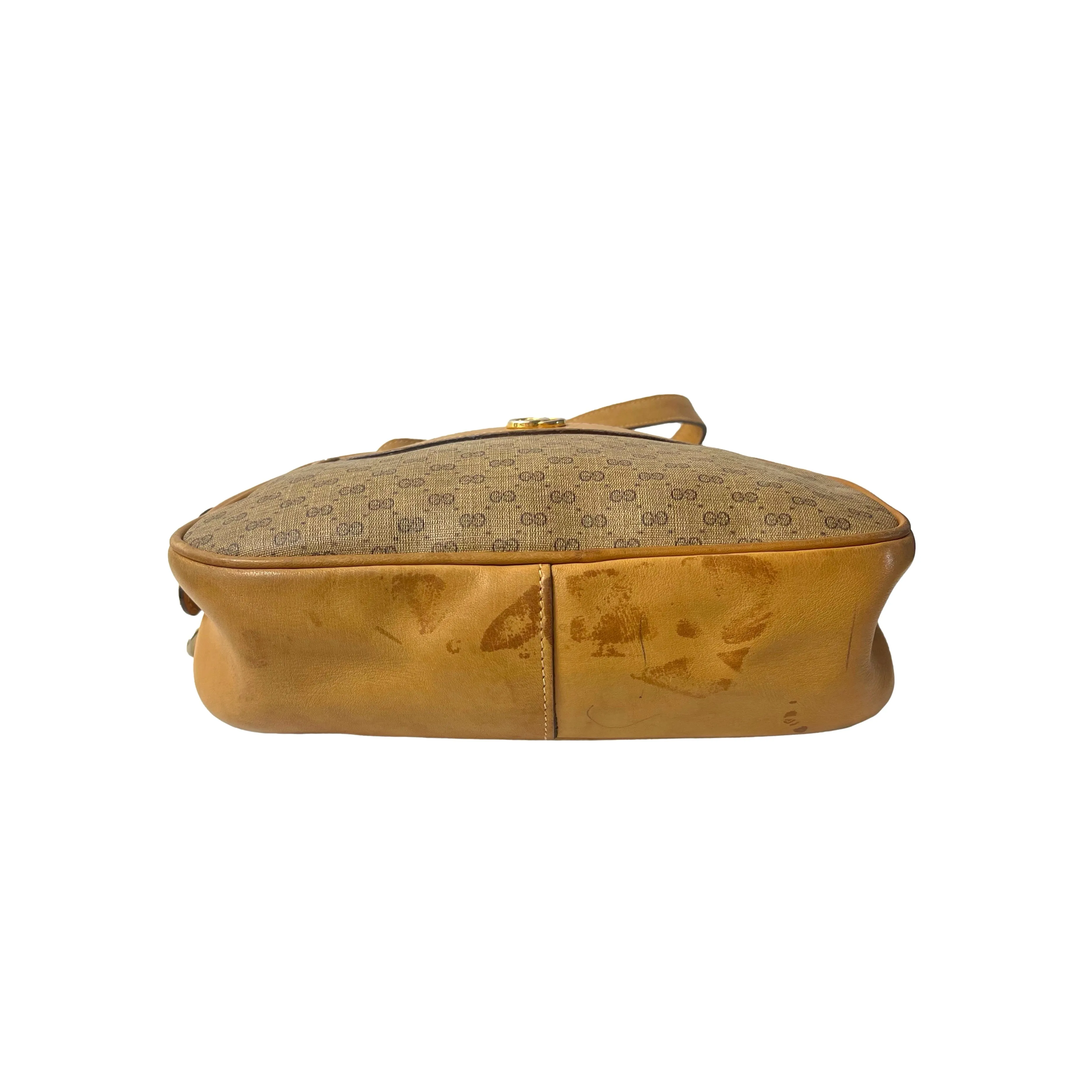 Gucci Brown Monogram Crossbody Bag