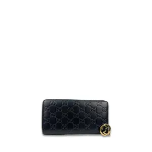 Gucci Guccissima Icon Signature Zipper Wallet