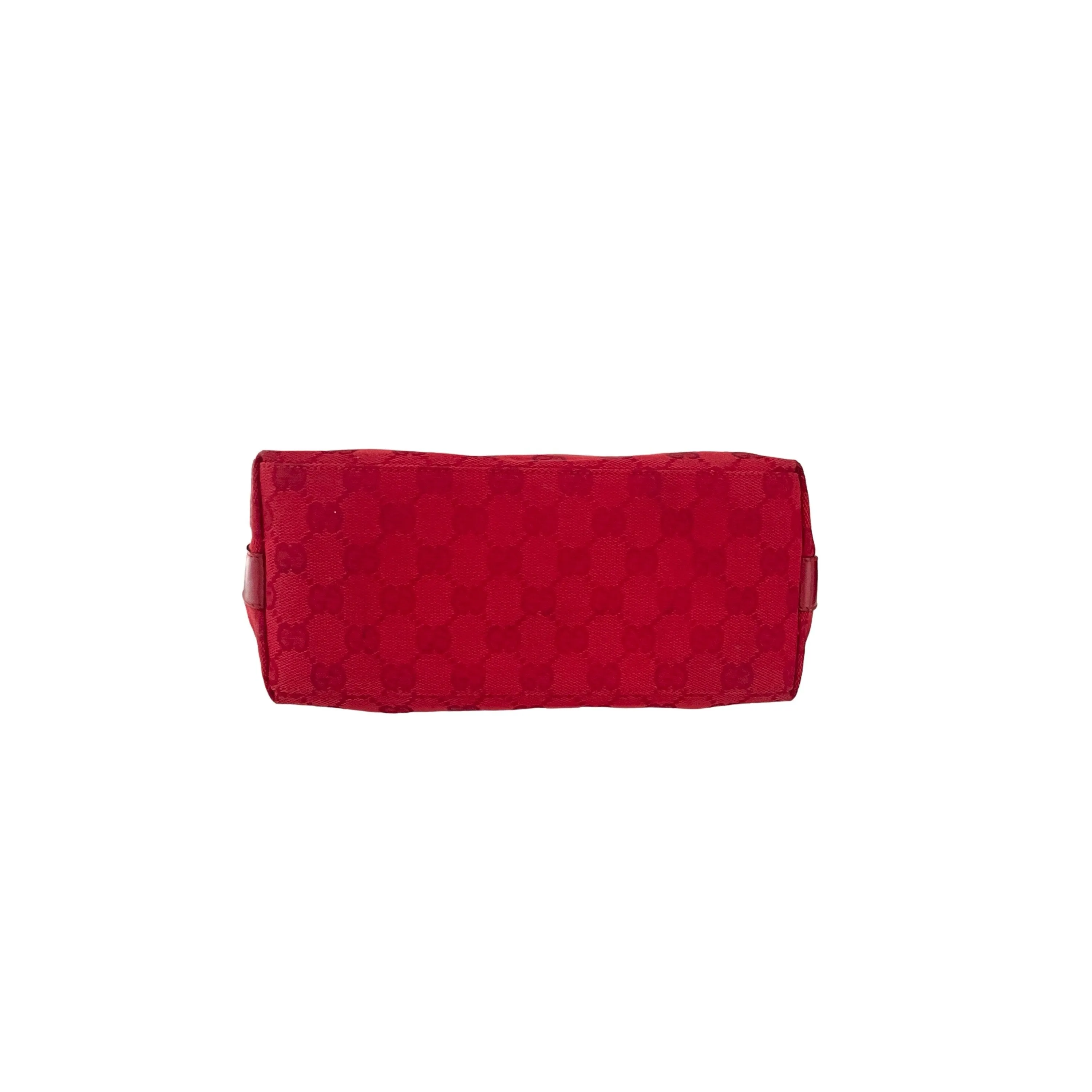 Gucci Red Monogram Shoulder Bag