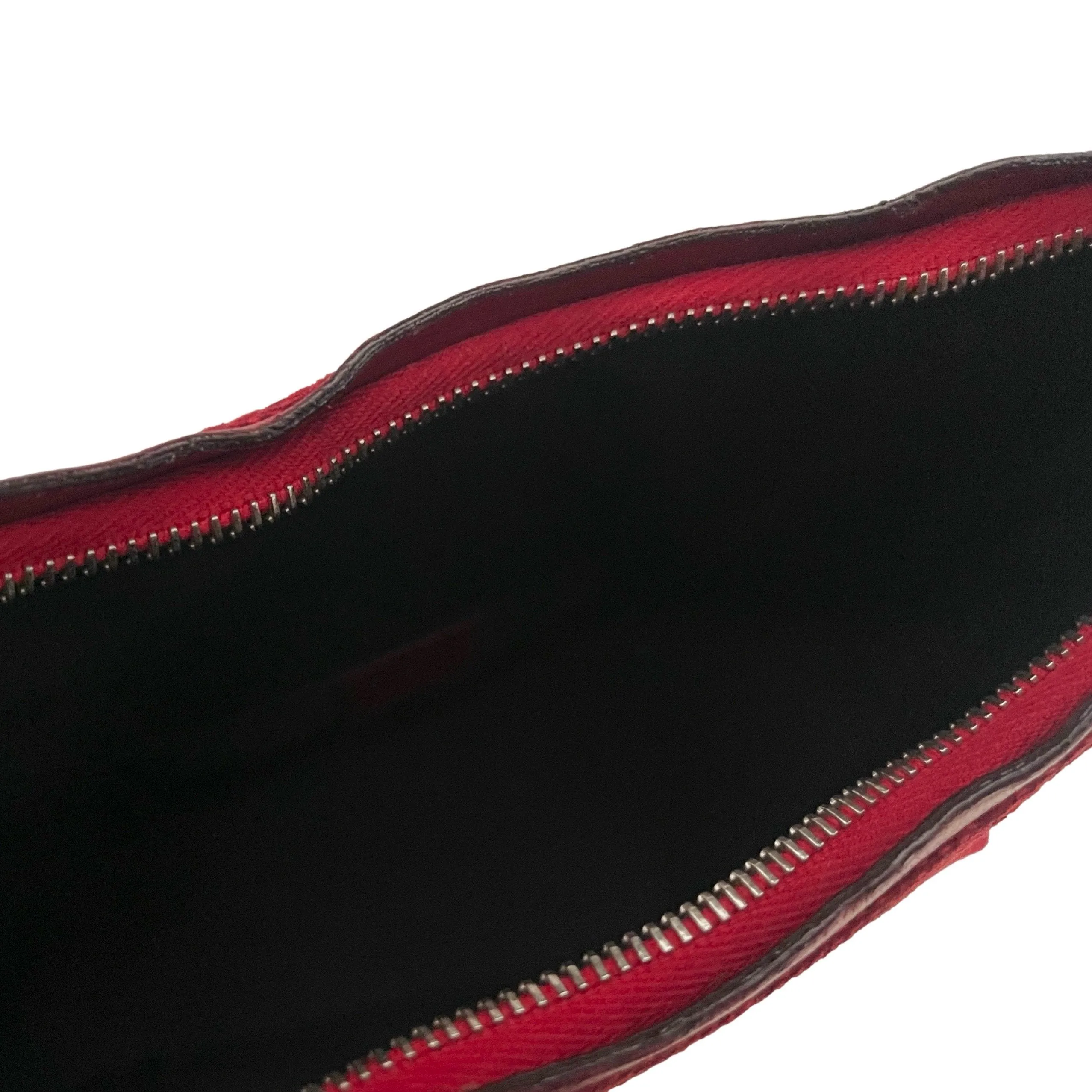 Gucci Red Monogram Shoulder Bag